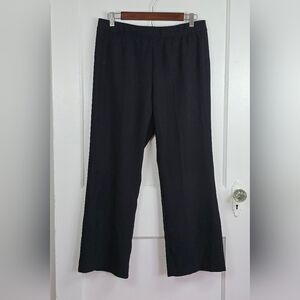 NWT Zara Black Crepe Pants Size L